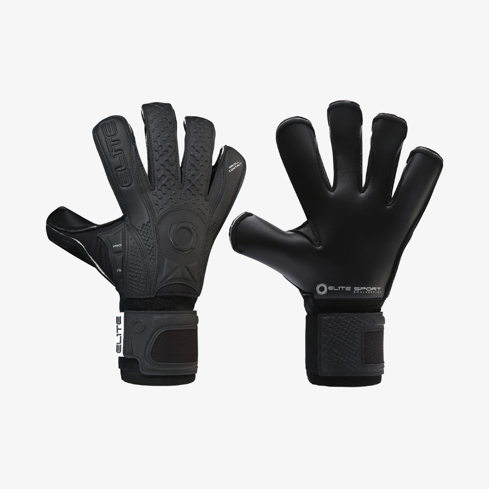 Elite Black Solo Goalkeeper Glove