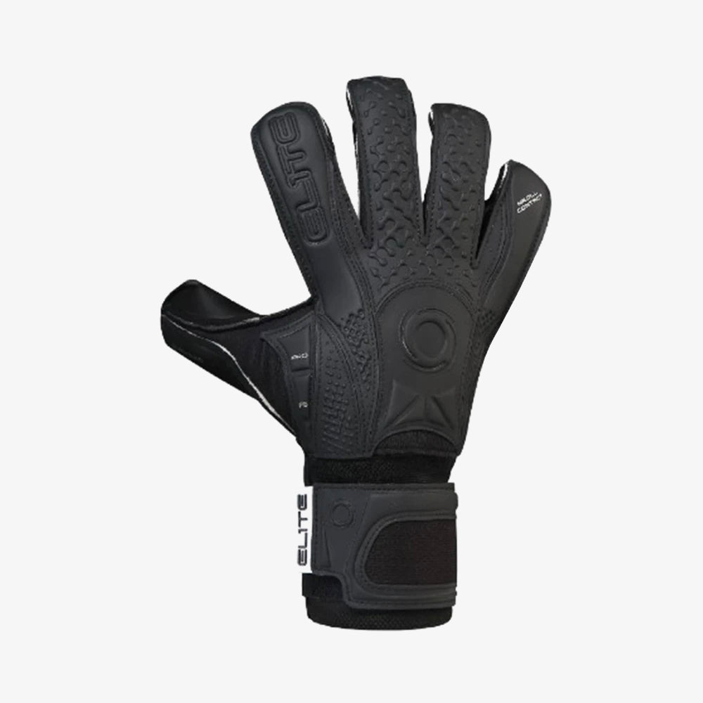 Elite Black Solo Goalkeeper Glove