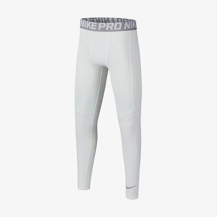 white nike compression pants