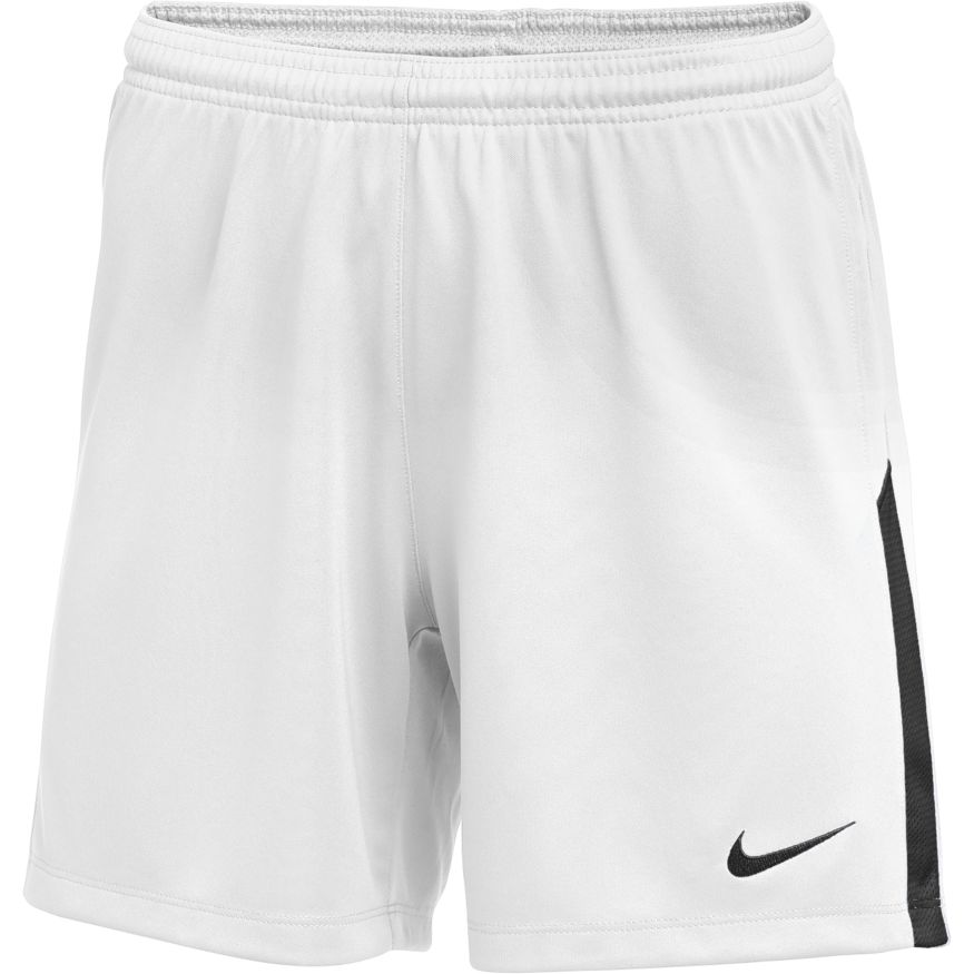 white nike soccer shorts