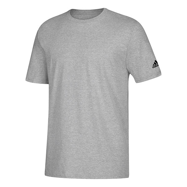 ADIDAS LOGO SHORT SLEEVE TEE - GREY