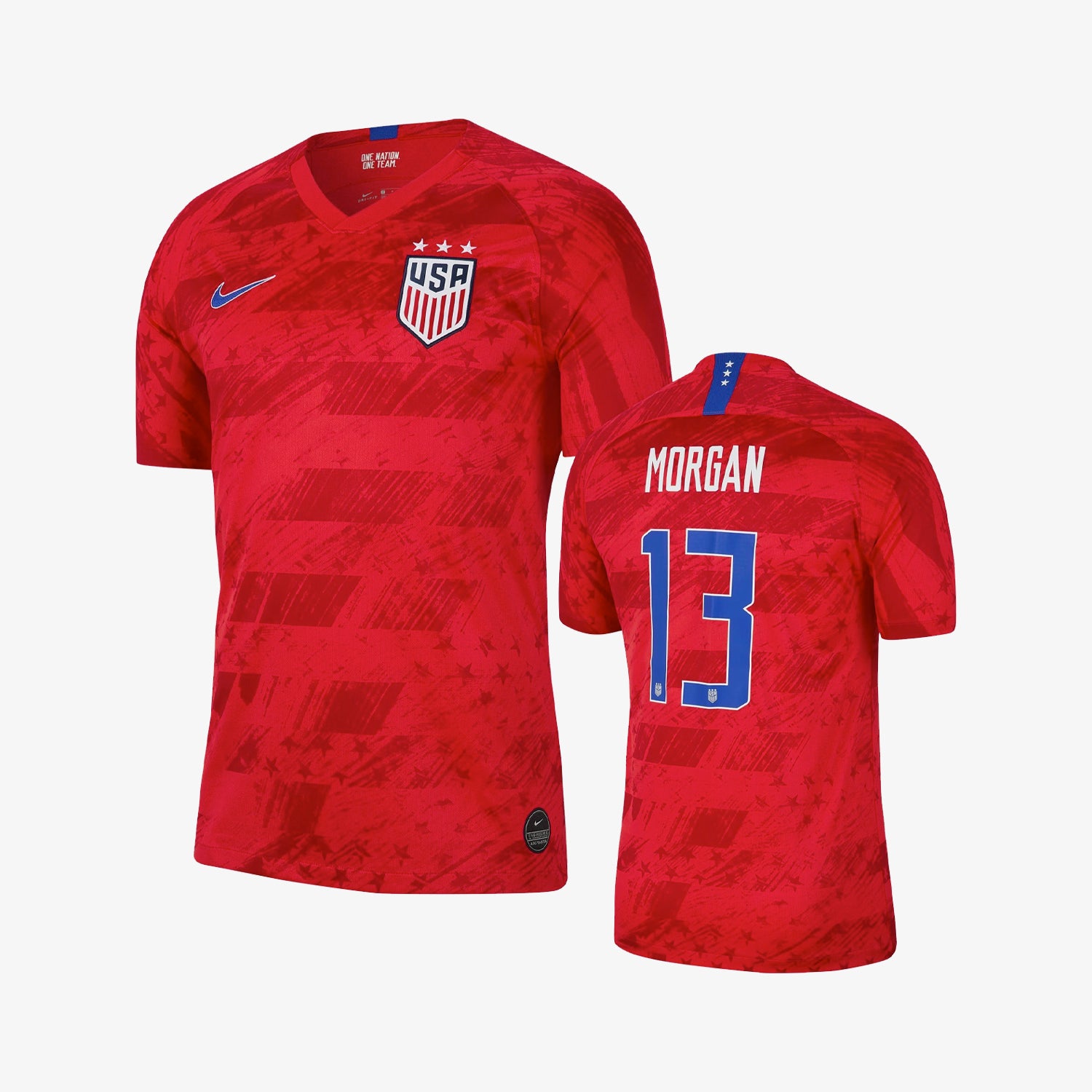 alex morgan red jersey