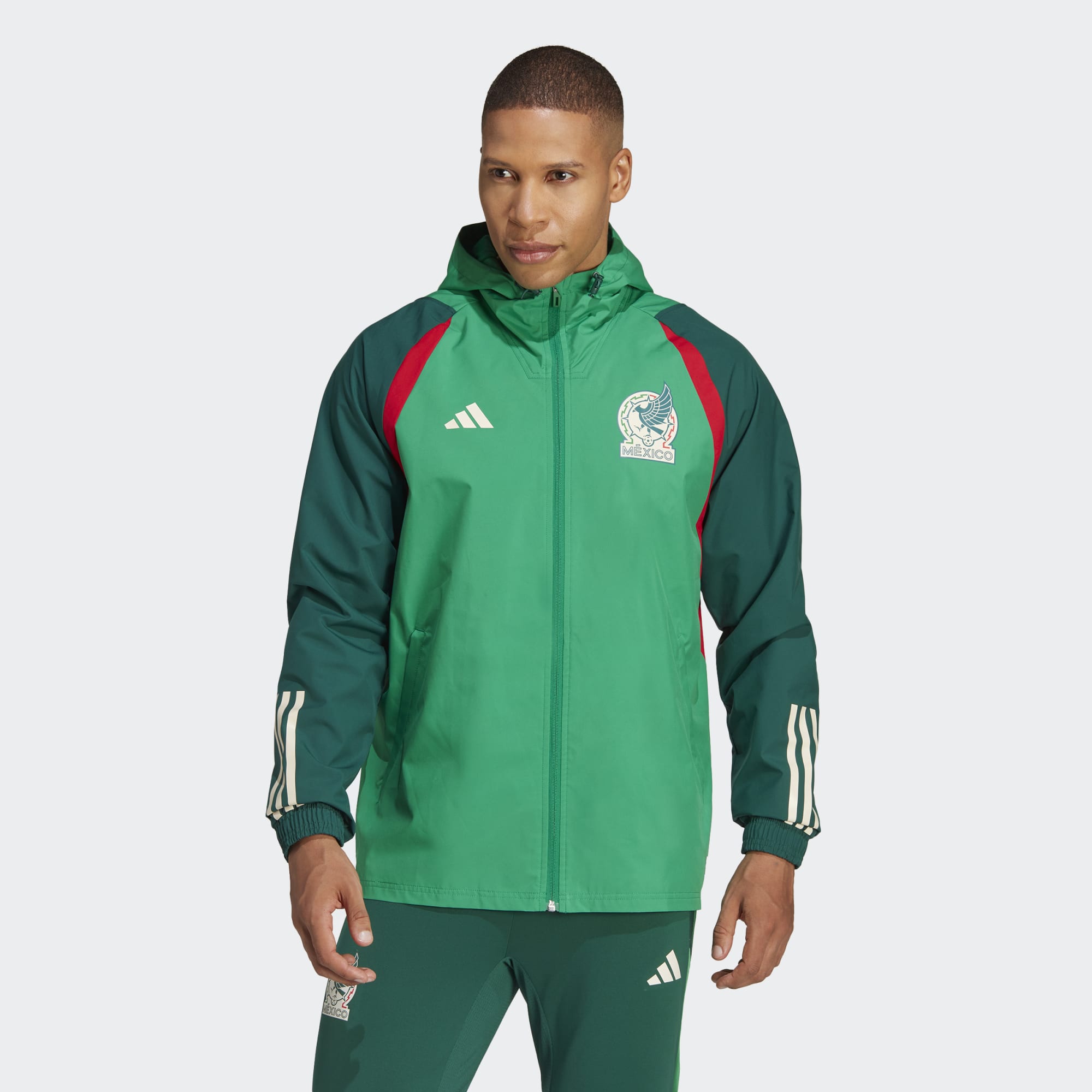 adidas Men's Mexico 2022 All Weather Jacket