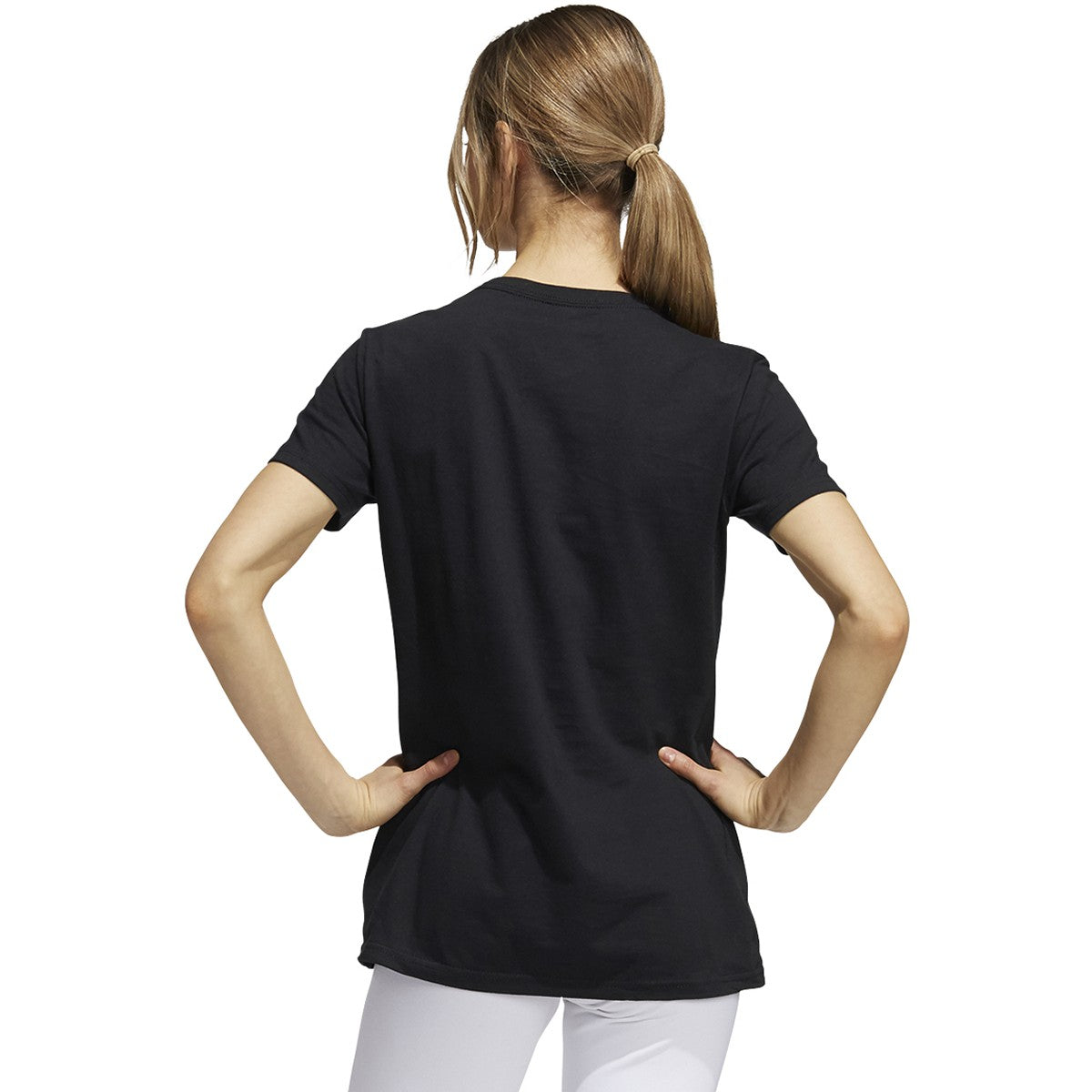 Amplifier Tee Black Blank Womens