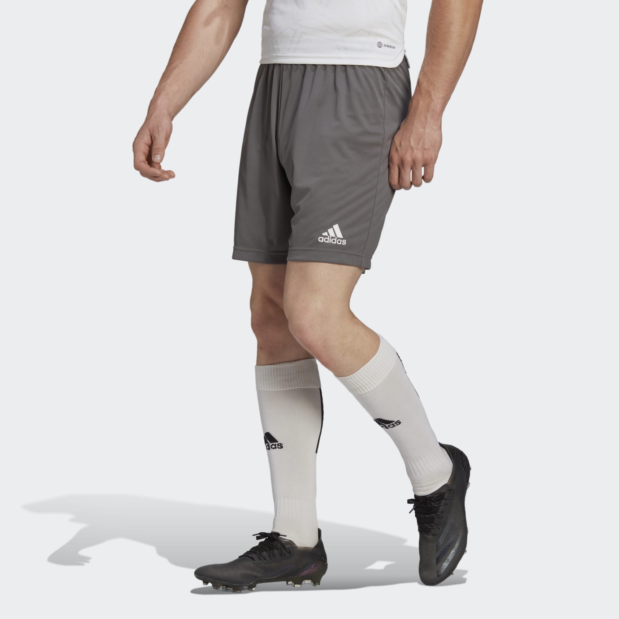 adidas Entrada 22 Men's Soccer Short Grey