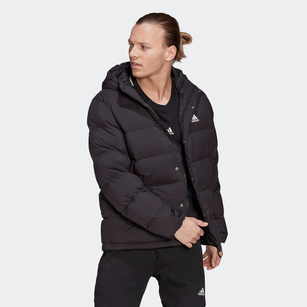 HELIONIC HOODED DOWN JACKET - Niky's Sports