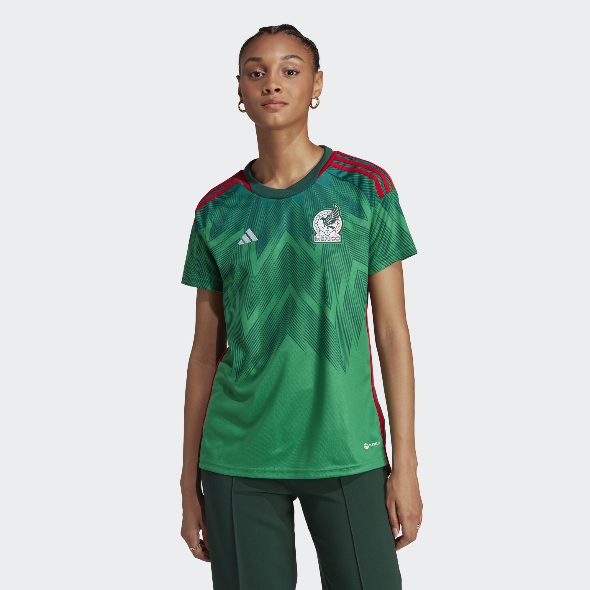 adidas Mexico Women's Home Jersey WC222