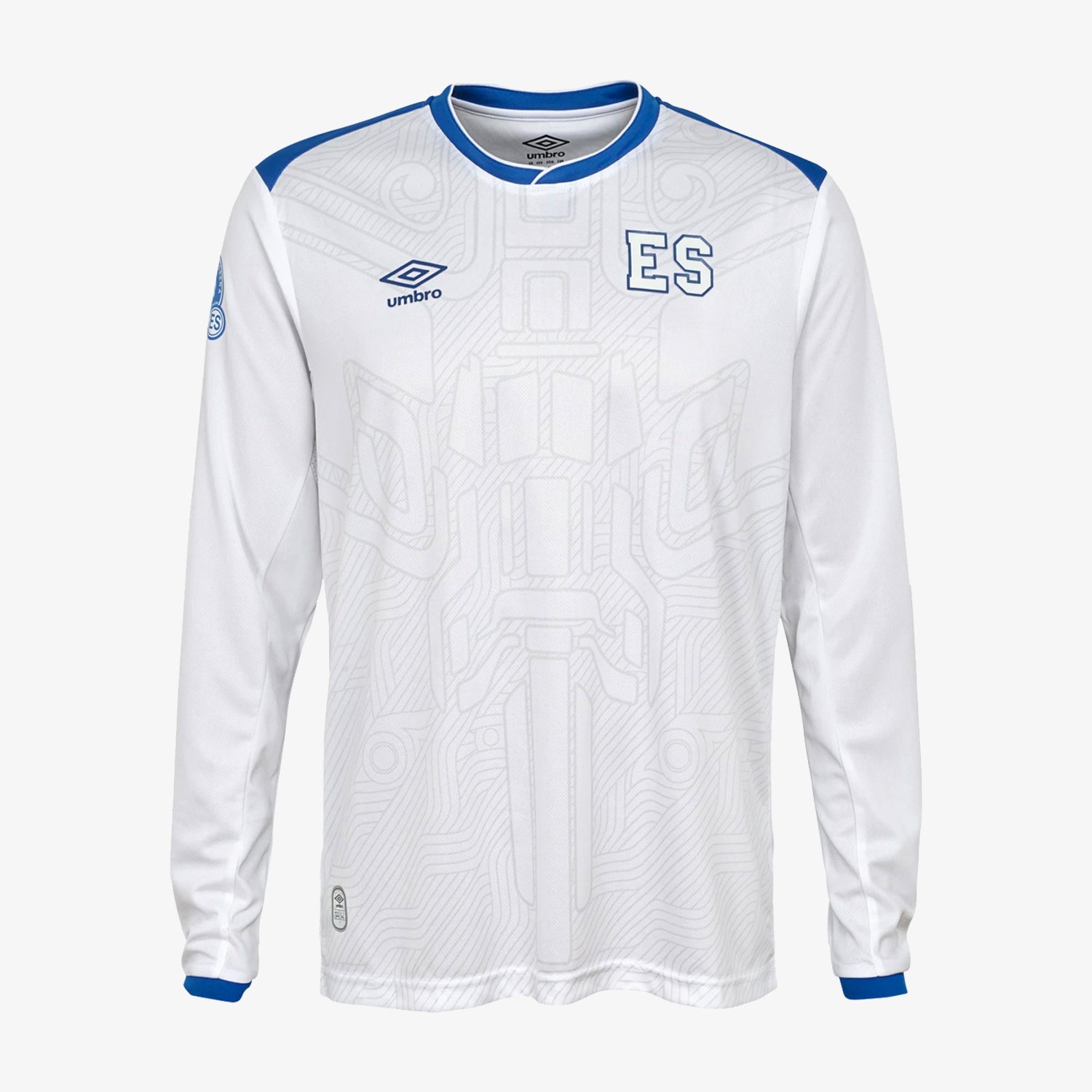 El Salvador Away Long Sleeve Jersey White