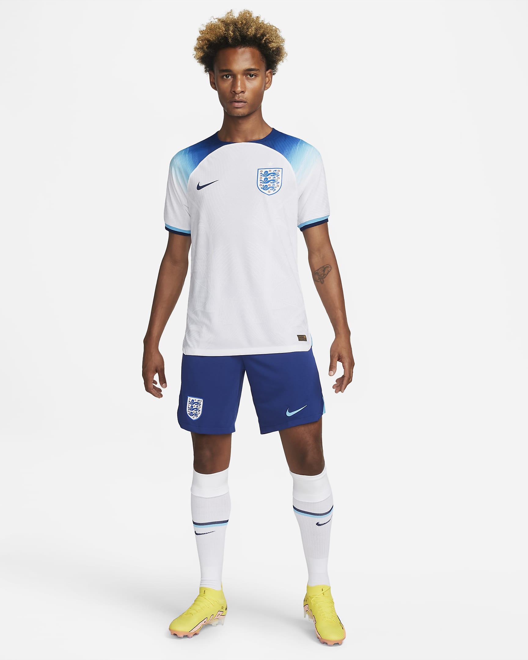 England 2022/23 Match Home Men's Nike Dri-FIT ADV Soccer Jersey