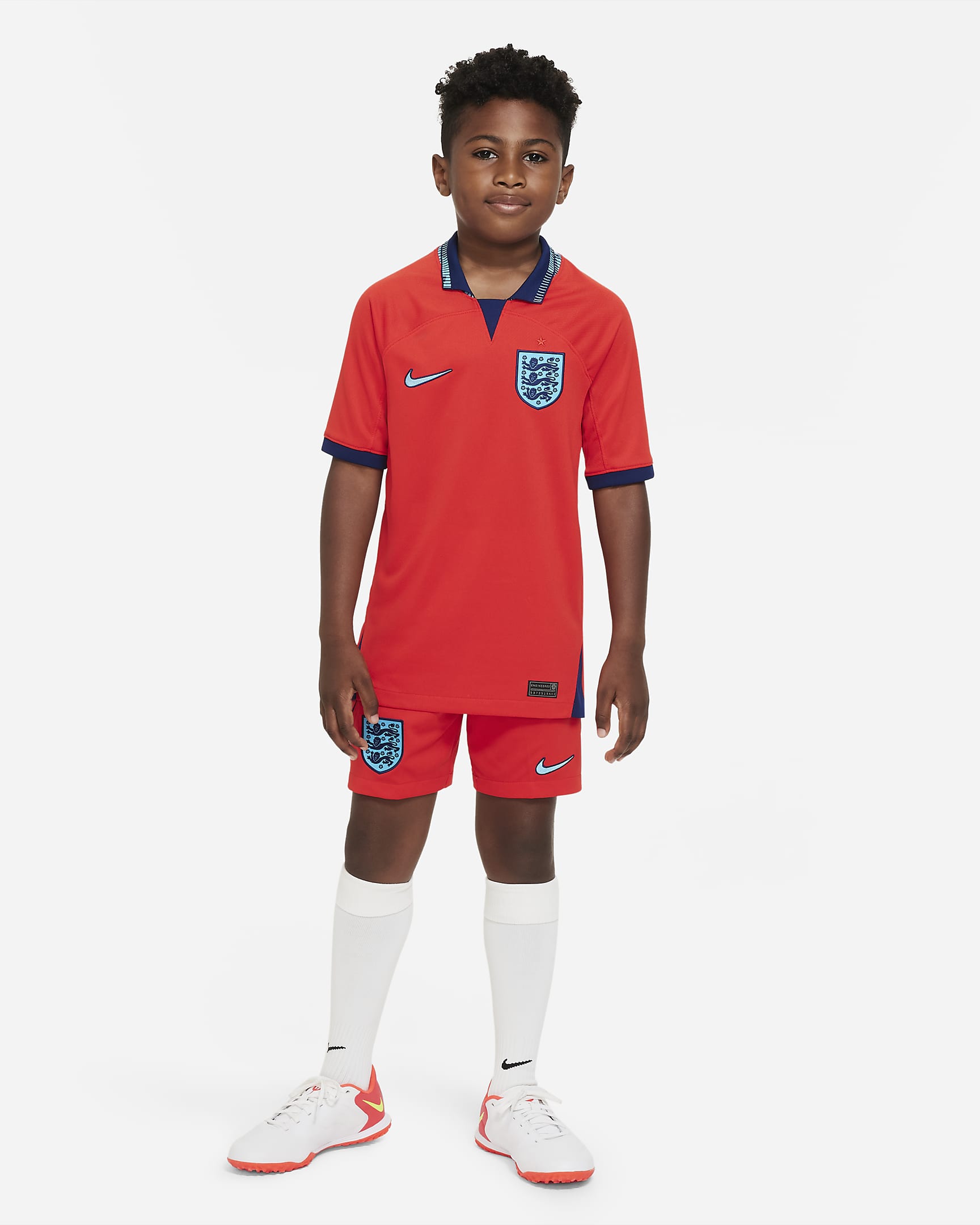 England 2022/23 Stadium Away Big Kids' Nike Dri-FIT Soccer Jersey