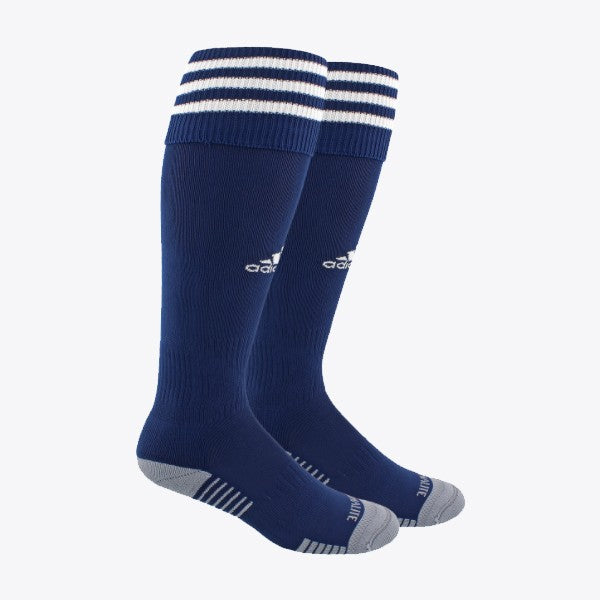 Copa Zone Cushion III Socks Medium - White/New Navy