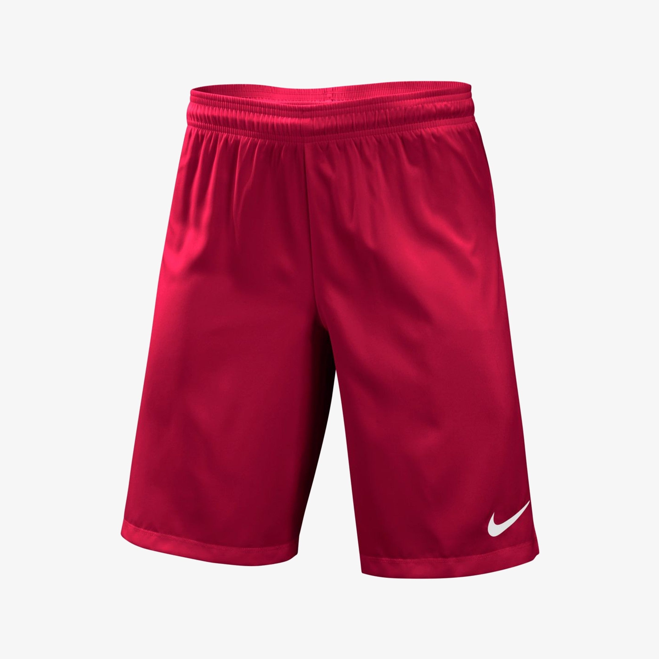 red nike football shorts