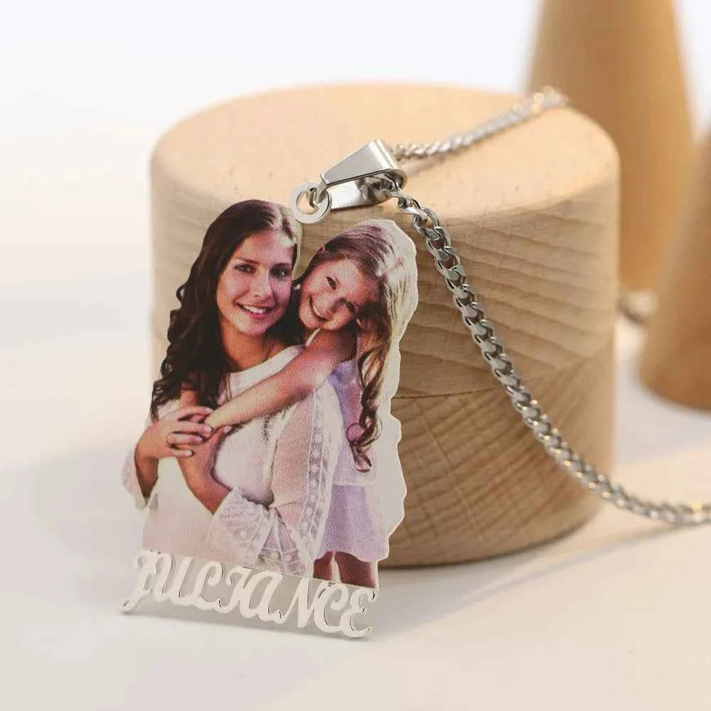 Personalized Cartoon Character Necklace - Custom Name Necklaces