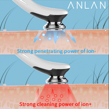 Ion+ AND Ion- therapy massage the skin.