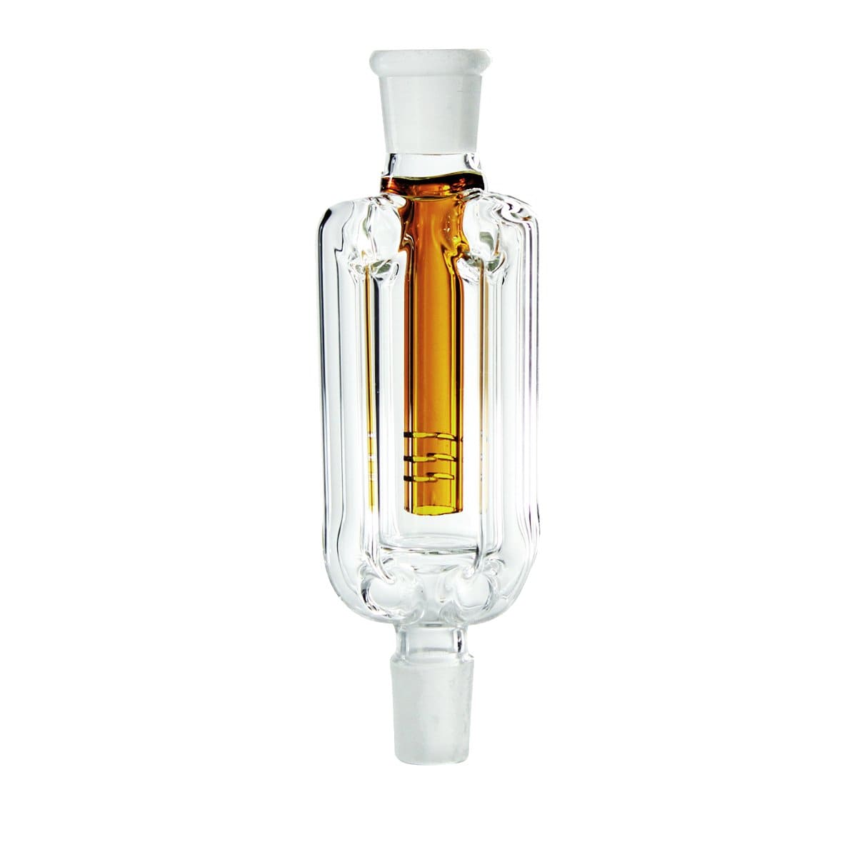 Four Handle Ash Catcher - Amber 19mm/19mm