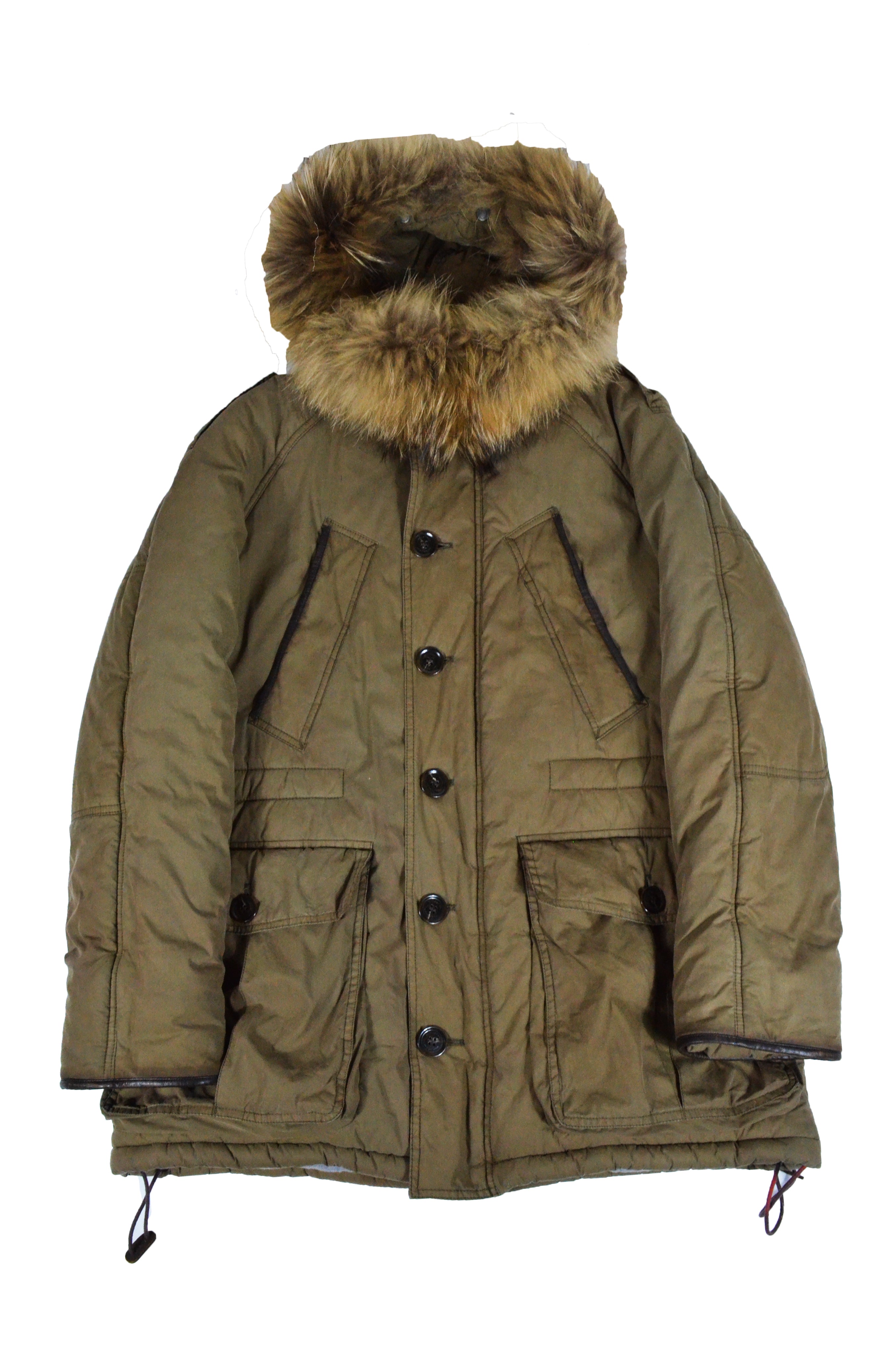 Burberry Fur Hooded Quilted Coat – Westside Bintage