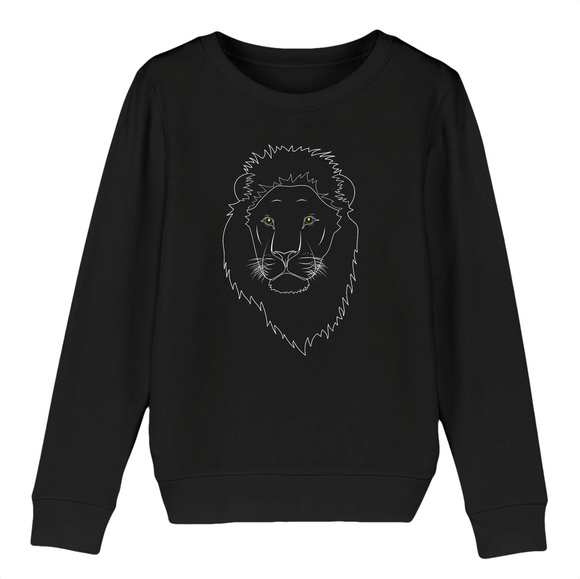 Lion - ORGANIC children's sweatshirt