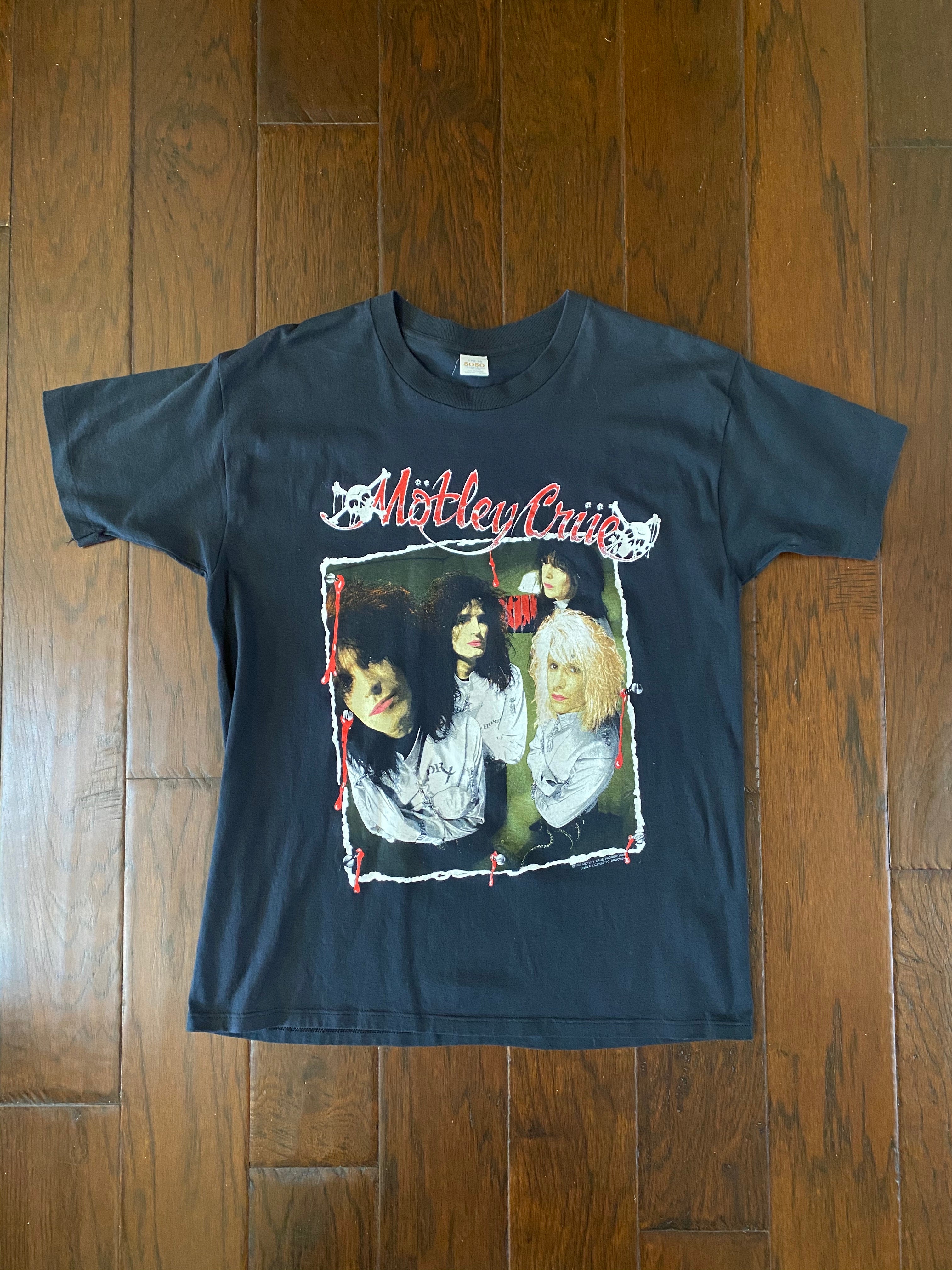 Motley Crue 1989 “Dr Feelgood” Vintage Tour T-shirt – The Vintage