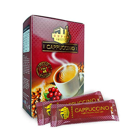 2 Boxes Cuppa Roaster Cappucino Instant Coffee FREE EXPRESS SHIPPING (20 sticks x 20g)