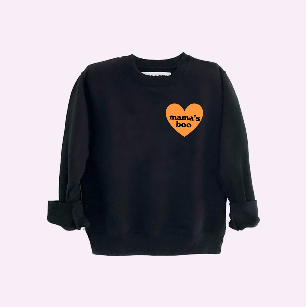 HEART U MOST ♡ gray sweatshirt with personalized heart paw print – BFFS &  BABES