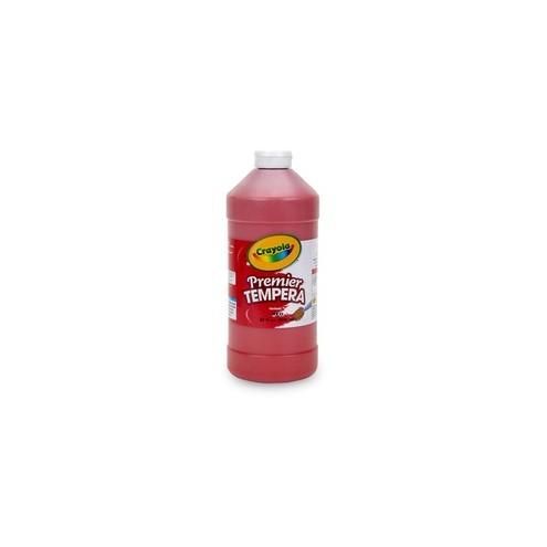 Crayola 32 oz. Premier Tempera Paint - 2 lb - 1 Each - Red