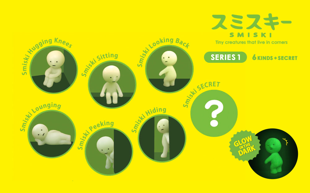 Smiski® Glow-In-The-Dark Blind Box Figure