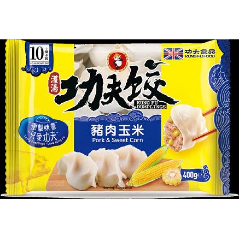 Kung Fu Dumpling Sianlihan maissi 400 g Dumpling – Kiina Supermarket