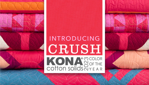 Kona Cotton Crush Color of the Year 2023 Layer Cake 10 inch
