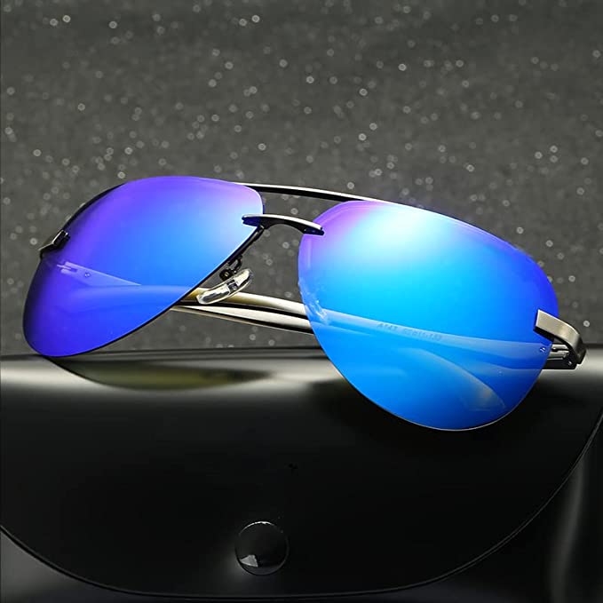 Polarizing sunglasses Aluminum and Magnesium for men Driving sunglasses for  men Driving Sunglasses - B - CA18QCC80G4