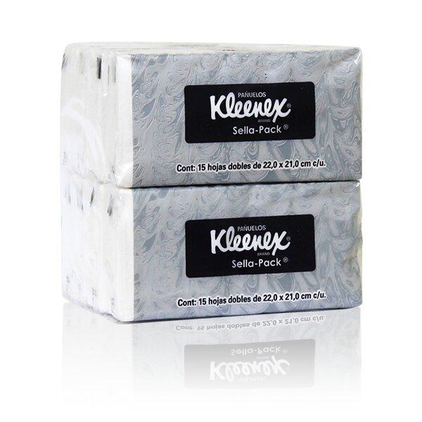 PAÑUELO FACIAL KLEENEX CAJA CORTA X 50 - 3H CÓDIGO 30229189 - Ippo Ecuador  Distribuidor de Productos de Limpieza Institucional