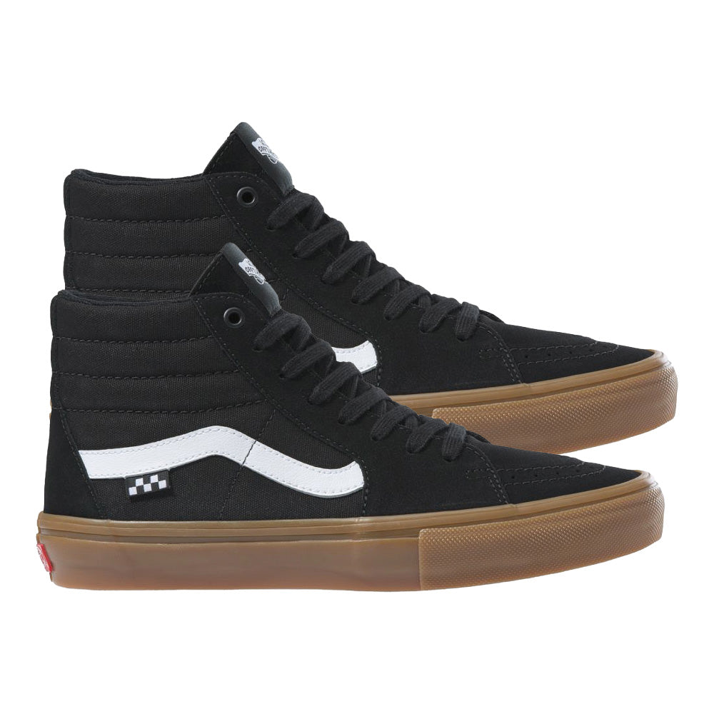 Sk8-Hi Shoes (Black/Gum) – Warped Skate Shop