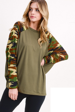 Women's Camouflage Domain Long Sleeve Top