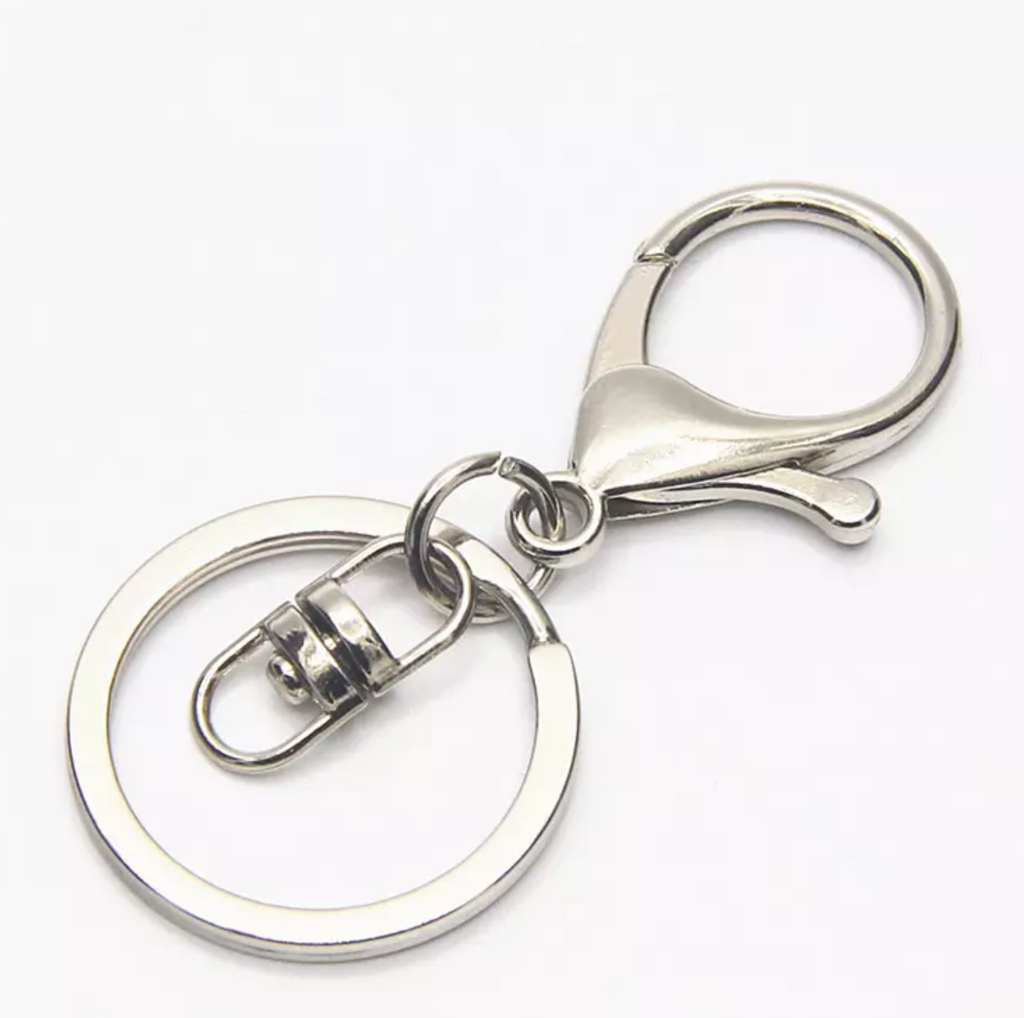 Suuchh Lobster Claw Clasps Keychain for Jewelry Making,30pcs Metal Lobster Claw Clasp with Key Ring 50pcs Alloy Lobster Clasp 100pcs Open Jump Ring