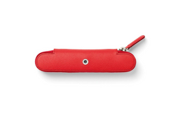 Graf von Faber-Castell Reißverschlußetui für 1 Schreibgerät ,India Red