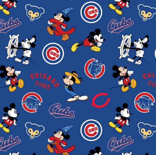 MLB Disney Mickey Houston Astros Cotton Fabric