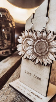 Sunflower Earrings