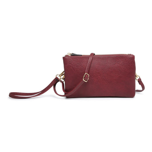 Kinsley Vegan Leather Crossbody Bag with Guitar Strap