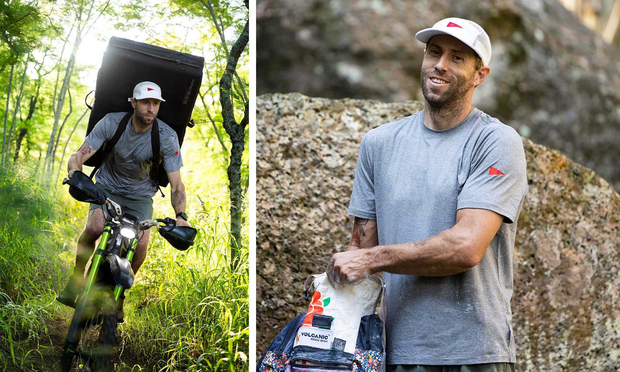 Justin Ridgley Test Pilot for Florence Bouldering on Oahu