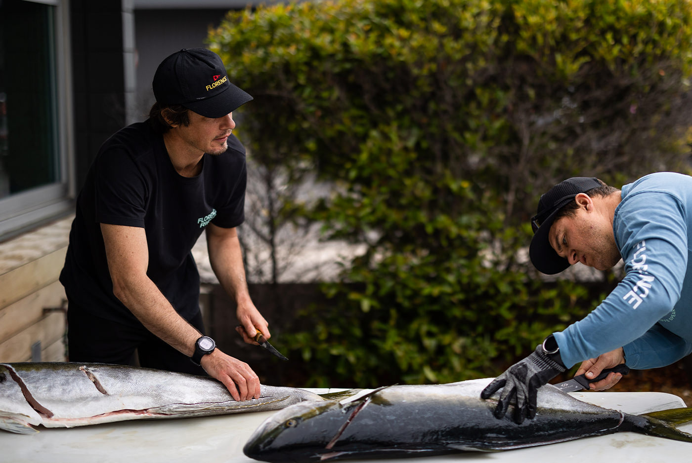 Brandon Wahlers and Ryan Moore Florence Riffe Spearfisherman