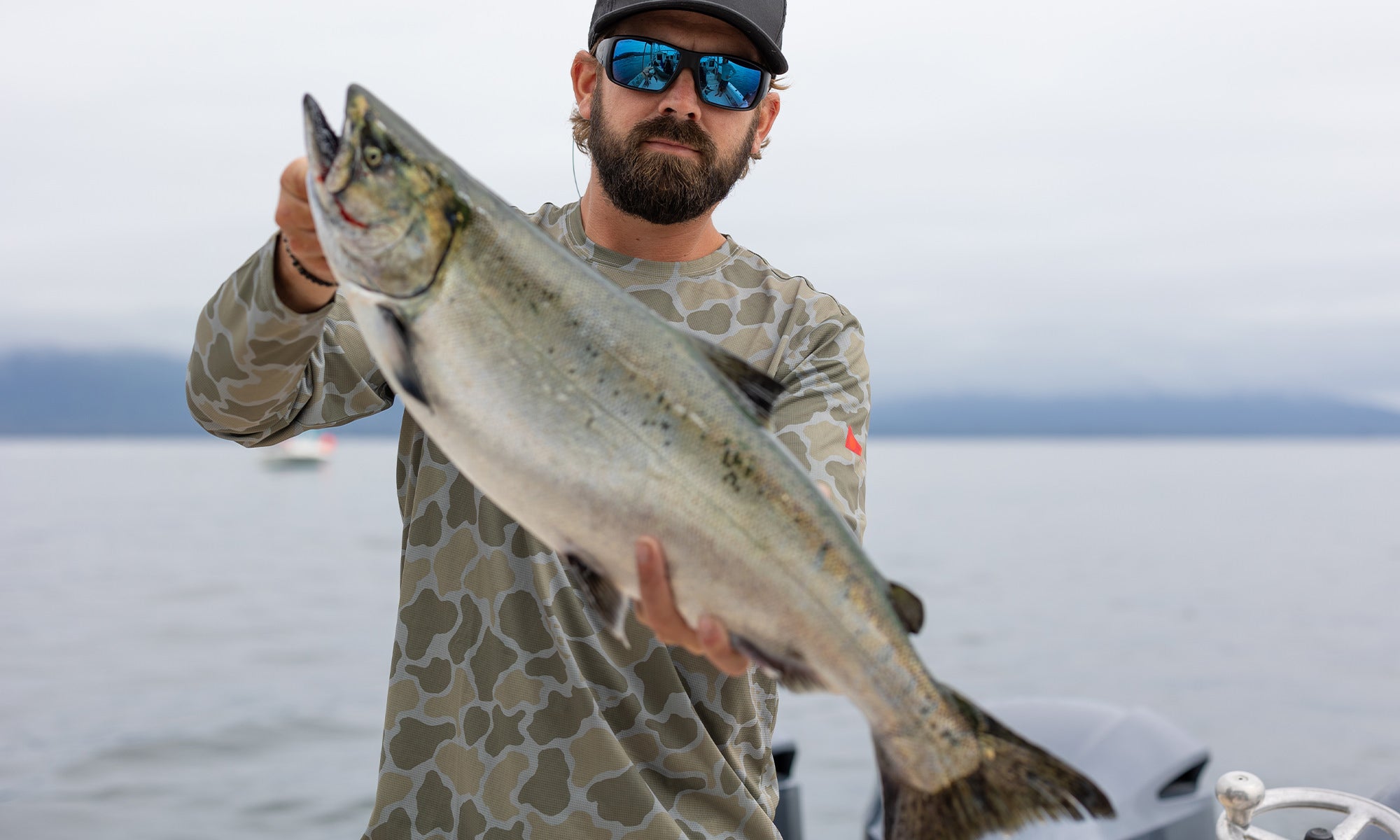 Ryan Jacobs with a fish