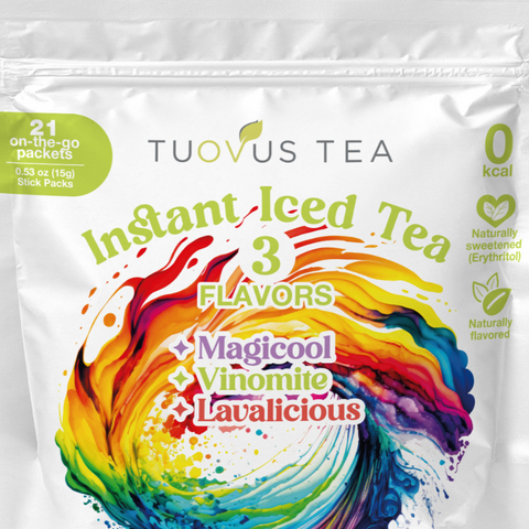Instant iced tea pouch