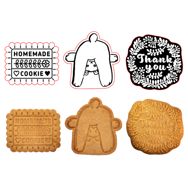 01 オーダーメイド 描いた絵をクッキー型にする Sacsac Cookie Cutter Museum