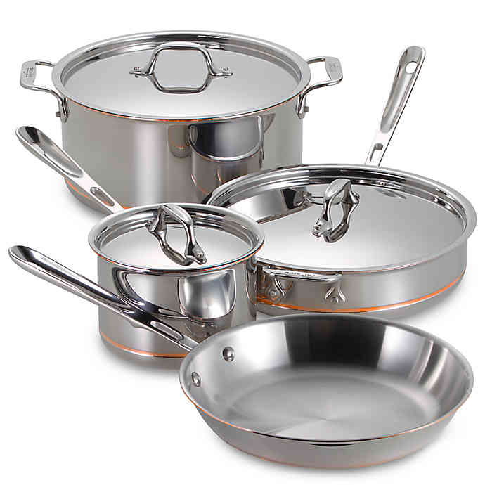 All-Clad E785SB64 HA1 Hard Anodized Nonstick Cookware Set, 13 Piece, Black  