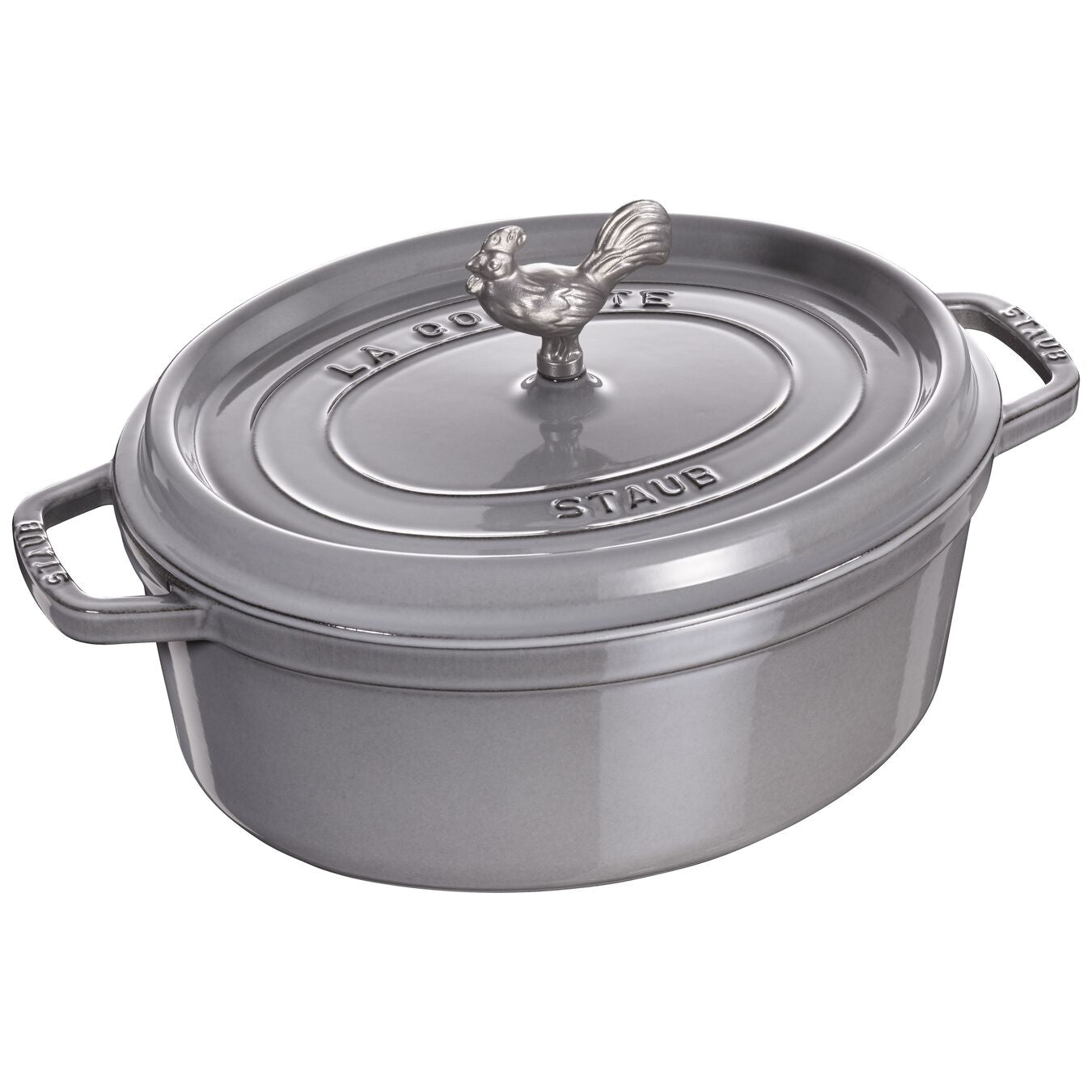 Staub - Cast Iron 5-qt Tall Cocotte - White