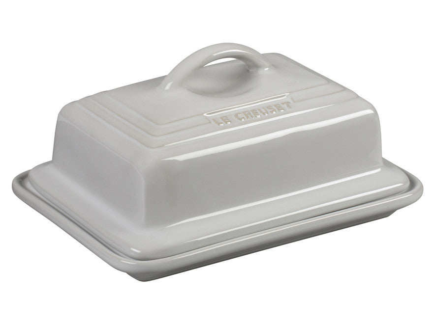 Le Creuset - Butter Crock - White