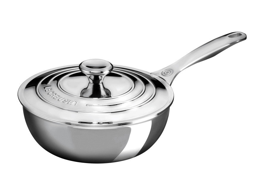 Demeyere 5-Plus Saucier - 3.5-quart Stainless Steel – Cutlery and More