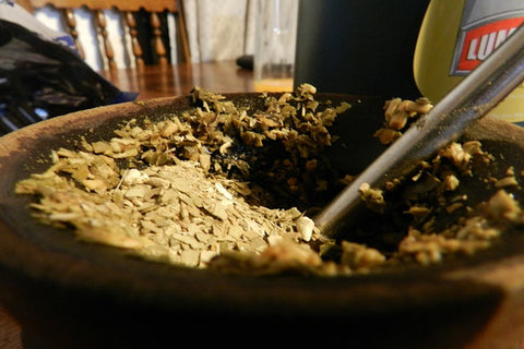  té de mate a granel