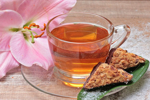 Té con flores para cafeterías