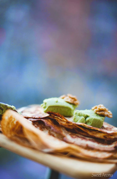 Creps integrales con Matcha