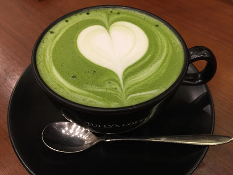 Matcha Latte corazón